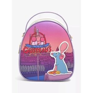 Disney Pixar Ratatouille Paris Scenic Light-Up Convertible Mini Backpack-GUSTEAU